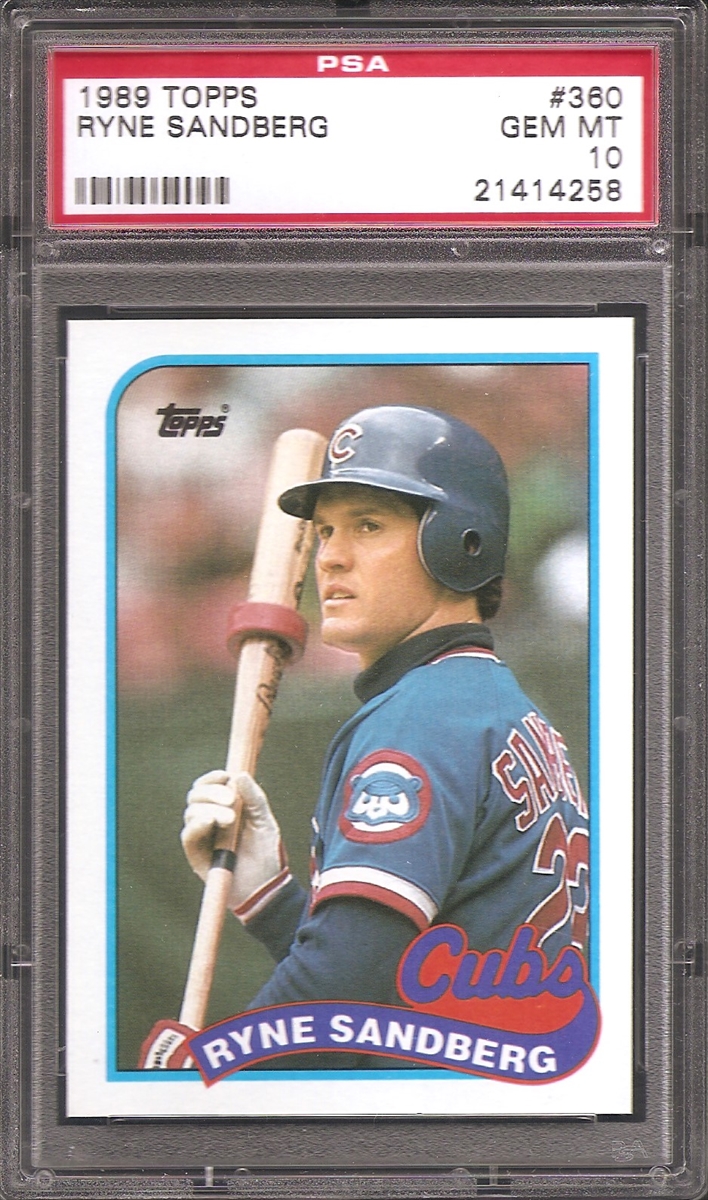 Baseball Ryne Sandberg Basic Topps Set DMK s Ryno Basic Topps Set 